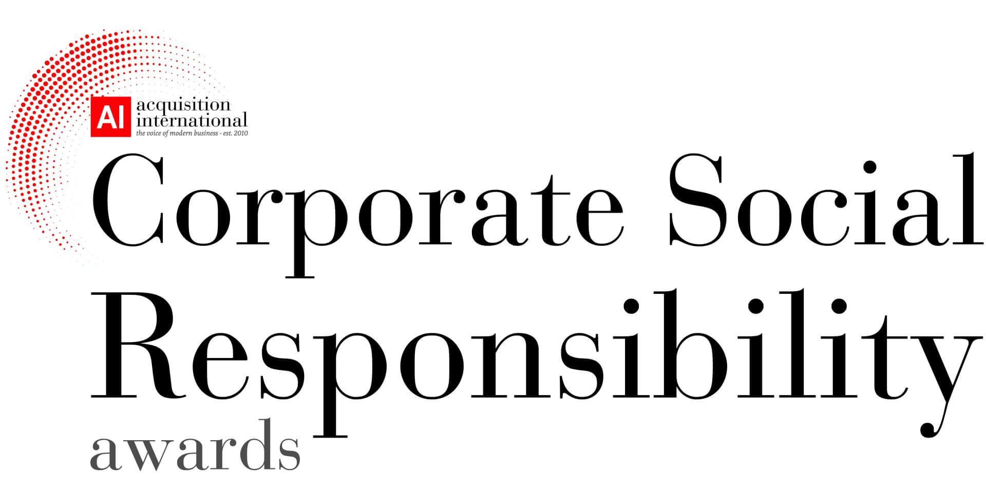 Corporate Social Responsibility Awards Acquisition International